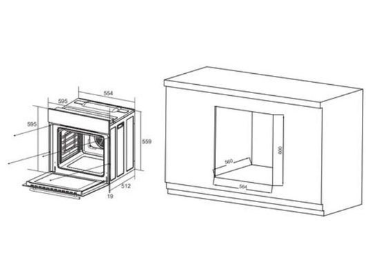 Духовой шкаф CANDY COXP06NBX